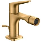 Einhebel-Bidetmischer AXOR CITTERIO M DN 15 m ZAG 1 1/4Zoll brushed brass