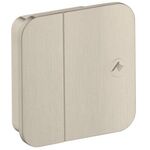 Abstellventil AXOR ONE DN 15, Unterputz brushed nickel