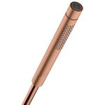 Stabhandbrause 2jet AXOR STARCK X DN 15 brushed red gold