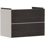 HG Waschtischunterschrank Xevolos E 780x555x475mm Ko Sandb. ma Fr Ei deunkel
