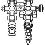 OV Anschluss-Set Flypass Set 2 DN 15