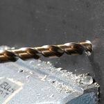 Spiralbohrer D.4mm HSSE-Co 5 Dreiflächenschaft 5xD re.Spiral-L.43mm 10 St.RUKO - VPE: 10