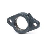 Flanschlagergehäuse GEHCFT05 -GG 52mm AD 124mm B.20mm ov.INA