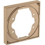 HG Verlängerungsrosette ShowerSelect brushed bronze