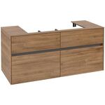 V&B Waschtischunterschrank COLLARO 1200x548x500mm WT mttg Kansas Oak