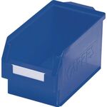 Sichtlagerkasten L350xB200xH200mm PE blau KAPPES