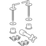 Geberit Scharnier passend zu Renova Nr. 1 WC-Sitz 572160