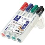STAEDTLER Whiteboardmarker Lumocolor 351 WP4 2mm 4 St./Pack.