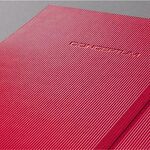 SIGEL Notizbuch Conceptum CO654 ca. DIN A5 kariert 194Blatt HC rot