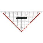 RUMOLD Geometriedreieck 1158 32,5cm Kunststoff transparent