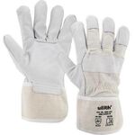 ULITH Arbeitshandschuh 805183 Gr10 Leder naturgrau 1 Paar
