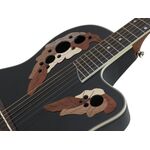 DIMAVERY OV-500 Rounded back, schwarz