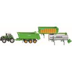 DEUTZ-FAHR mit Joskin Anhängerset