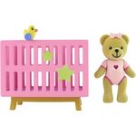 BABY born Minis-Playset Laufstall m. Bär