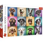 Premium Puzzle 1000 Teile Hunde Porträt