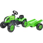 Tret-Traktor mit Hänger grün 2-5 J.