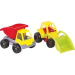 Sand-Fahrzeuge ca.20cm sort. i.Displ.