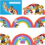 8 Einladungskarten & Umschläge Paw Patro