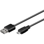 EASY USB 2.0 Hi-Speed Kabel EASY A Stecker micro B Stecker 0,6m schwarz