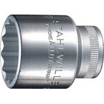 Steckschlüsseleinsatz 50 1/2 Zoll 12-kant SW 18mm L.38mm STAHLWILLE