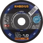 Trennscheibe XT67 D125x1mm ger.STA Bohr.22,23mm RHODIUS - VPE: 50