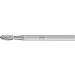 Kleinfrässtift Form O TRE D.3mm Kopf-L.7mm Schaft-D.3mm HM Verz.5 PFERD