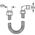 GROHE Anschlussgarnitur Talentofill 3/4"