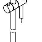 GROHE Brausestangenset Tempesta C 100 BSt 600mm chr