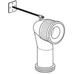 Grohe WC-Ablaufbogen 93,5-137mm, vertikal
