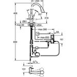 Grohe EH-Spültischbatterie ZEDRA TOUCH 1/2Zoll C-Auslauf elektronisch chr