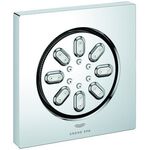 Grohe Seitenbrause CUBE RAINSHOWER AQUA eckig chr
