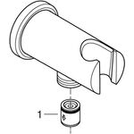 GROHE Wandanschlussbogen Rainshower runde Rosette chrom