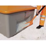 Allzweckschaufel PP orange Blattmaß 350x260x80mm