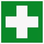Hinweisschild Erste Hilfe langnachleuchtend 200x200mm PVC
