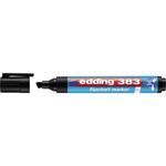 edding Flipchartmarker 383 4-383001 1-5mm Keilspitze schwarz