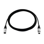 PSSO DMX Kabel XLR 5pol 1m sw Neutrik