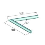 ALUTRUSS DECOLOCK DQ1-SC20 2-Weg-Ecke 60° sw