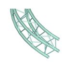 ALUTRUSS DECOLOCK DQ-4 Element für Kreis d=2m 90°