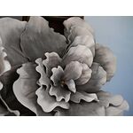 EUROPALMS Riesen-Blüte (EVA), künstlich, steingrau, 80cm