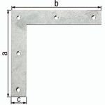 Eckwinkel L.200x200mm B.30mm STA sendzimirverzinkt GAH, 1 Stück