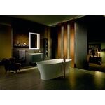Duravit Möbelwaschtisch ME by Starck m ÜL m HLB 830x490mm 1 HL we sdm WG