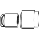 Grohe Verlängerungs-Set 30mm f Wand-Batt 3/4" chr