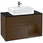 V&B Waschtischunterschrank FINION 1000x603x501mm Regalele. Wln ven Wln ven