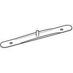 Geberit Schablone f WCS Scharn. Befestigung von oben B155