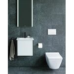 Duravit Einhebel-Waschtischmischer C.1 S m Zugstangen-Ablaufgarnitur schwarz mat