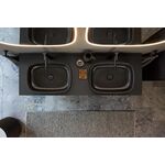 Duravit EH-WT-MI C.1 XL o Zugstangen-Ablaufgarnitur schwarz matt