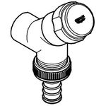 Grohe WAS Anschlussventil 1/2Zoll chr