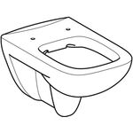 Geberit Wand-Tiefspül-WC RENOVA PLAN Rimfree weiß