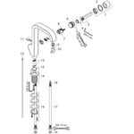 EH-WT-MI 190 AXOR CITTERIO DN 15 m ZAG 1 1/4Zoll chrom