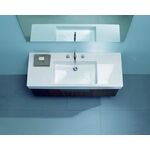 Duravit Möbelwaschtisch VERO m ÜL HLB 1250x490mm 1 Hahnloch weiß